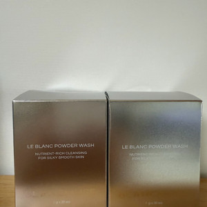 르블랑 파우더 워시 2개 세트