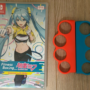 닌텐도 스위치 정발판 피트니스 복싱 하츠네 미쿠 팝니다