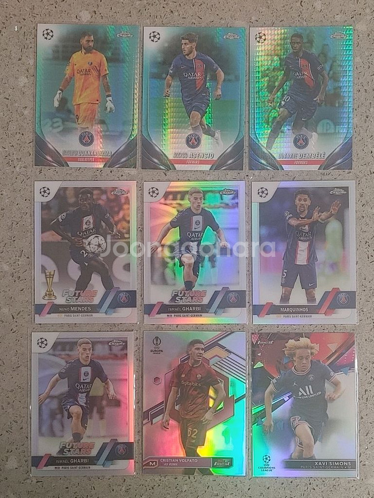 해외축구 리프렉터 등 패랠랠/인서트 덕배 사카 후리안등--3