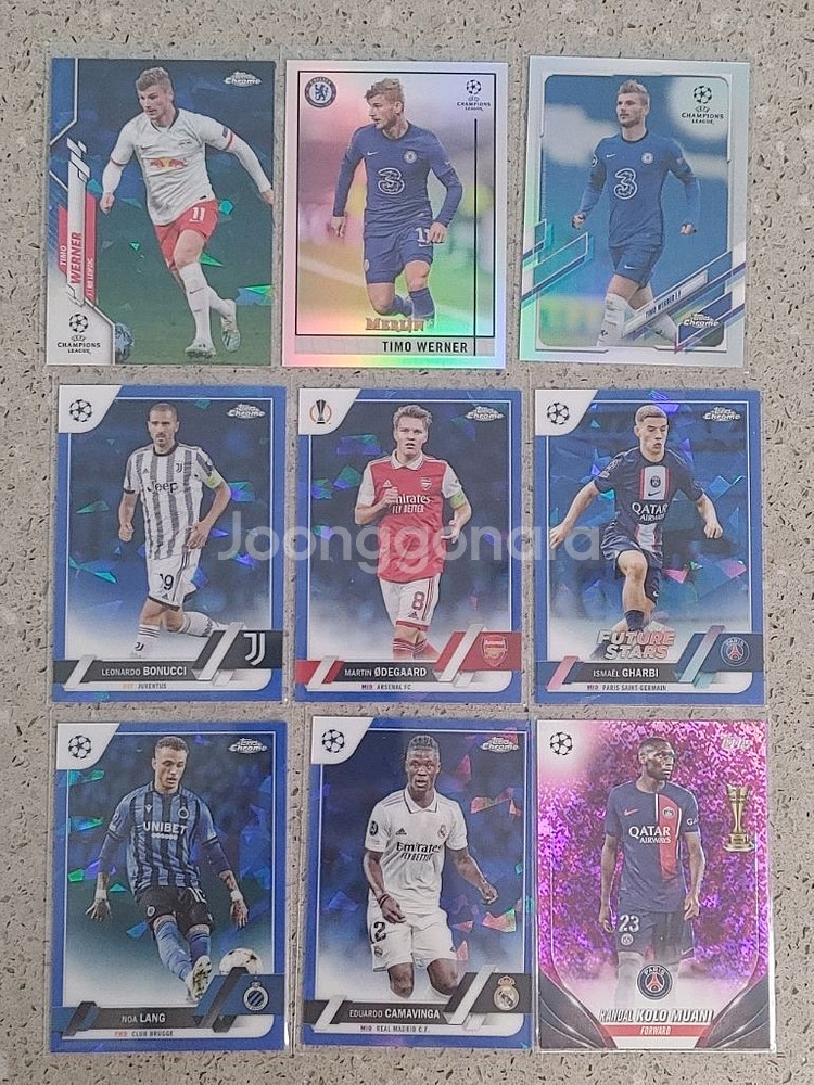 해외축구 리프렉터 등 패랠랠/인서트 덕배 사카 후리안등--8