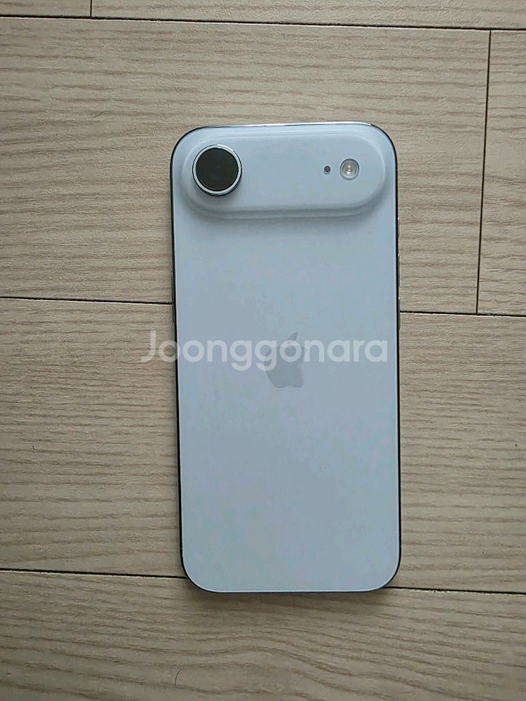 아이폰17에어 512GB. 스카이블루.정상해지된 공기계. 풀박스 케이스 및 보호필름 포함--2