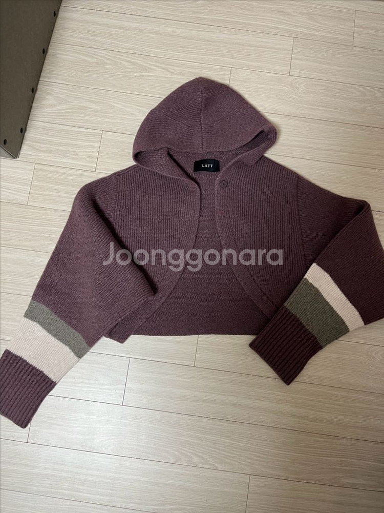 새제품/ 한섬 래트 캐시미어 볼레로 니트탑 / 마인 타--0