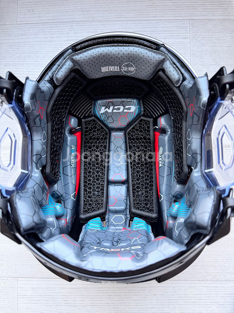 아이스하키 헬멧 - CCM TACKS 920 M사이즈 헬멧 (블랙)--1