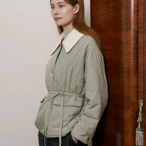 나이스클랍 벨티드 퀼팅자켓 55 새상품