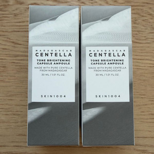 스킨천사 SKIN1004. 마다가스카르 센텔라 캡슐 앰플 2P. 미개봉 새제품들