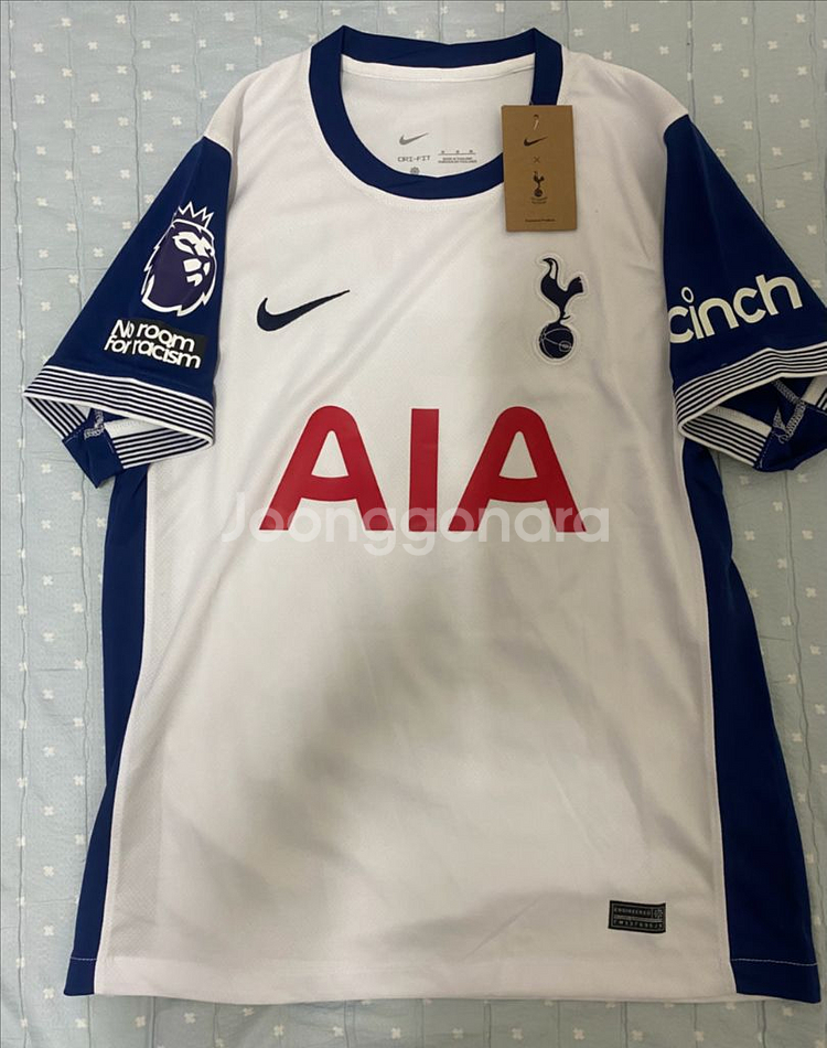 24-25 토트넘 홈 손흥민 풀패치 축구유니폼--0