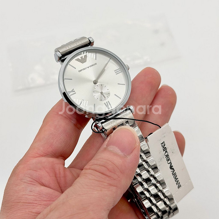 새상품 미착용 쿼츠 메탈시계 40mm--0