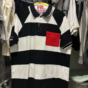 버버리 런던 스트라이프 폴로셔츠