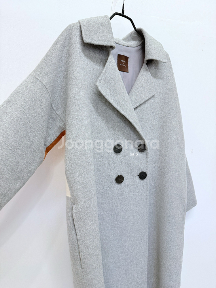 프론트로우 울100% 핸드메이드코트--2