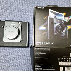 인스탁스 와이드에보 새상품 즉석카메라 와이드 에보