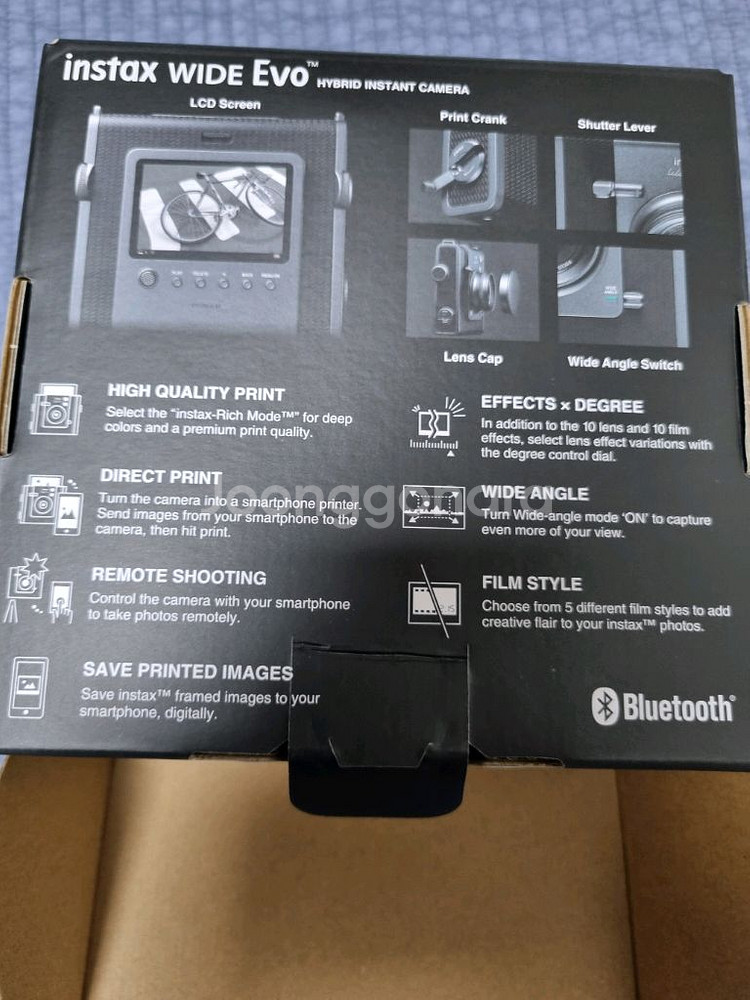 인스탁스 와이드에보 새상품 즉석카메라 와이드 에보--9