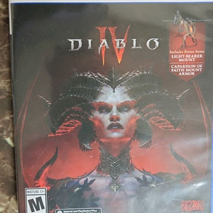 PS5 디아블로 IV 판매 가격인하