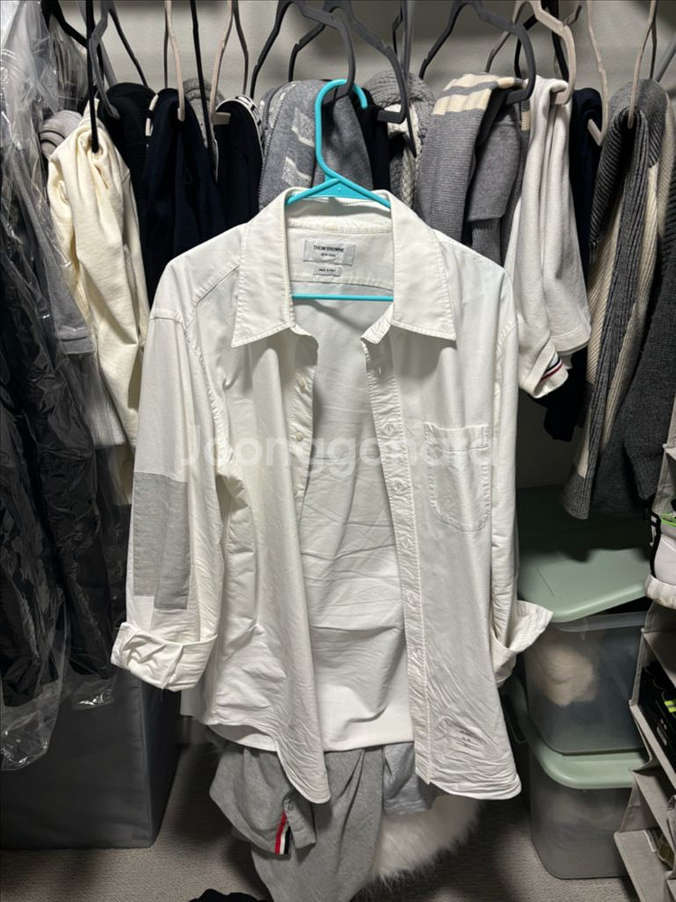 톰브라운 화이트 셔츠--0