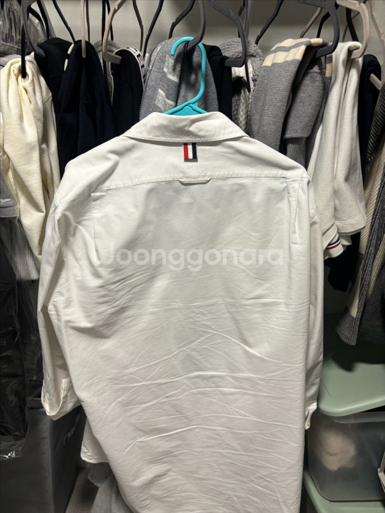 톰브라운 화이트 셔츠--3