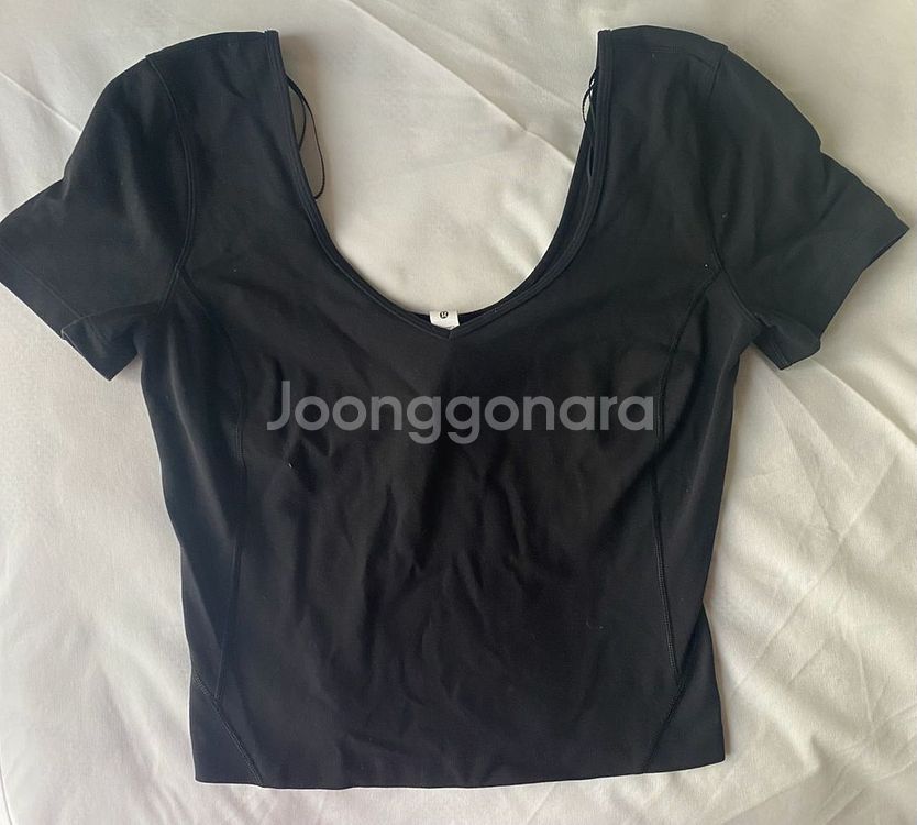 룰루레몬 얼라인 티셔츠 탑 4 사이즈--2