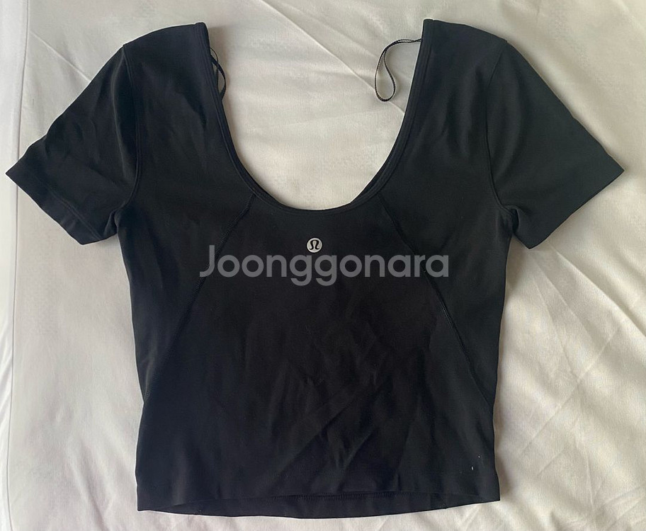 룰루레몬 얼라인 티셔츠 탑 4 사이즈--3