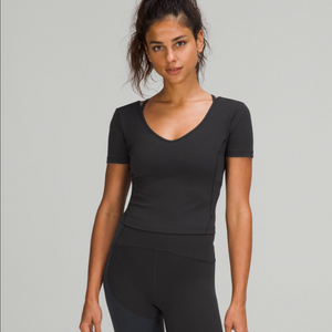 룰루레몬 얼라인 티셔츠 탑 4 사이즈