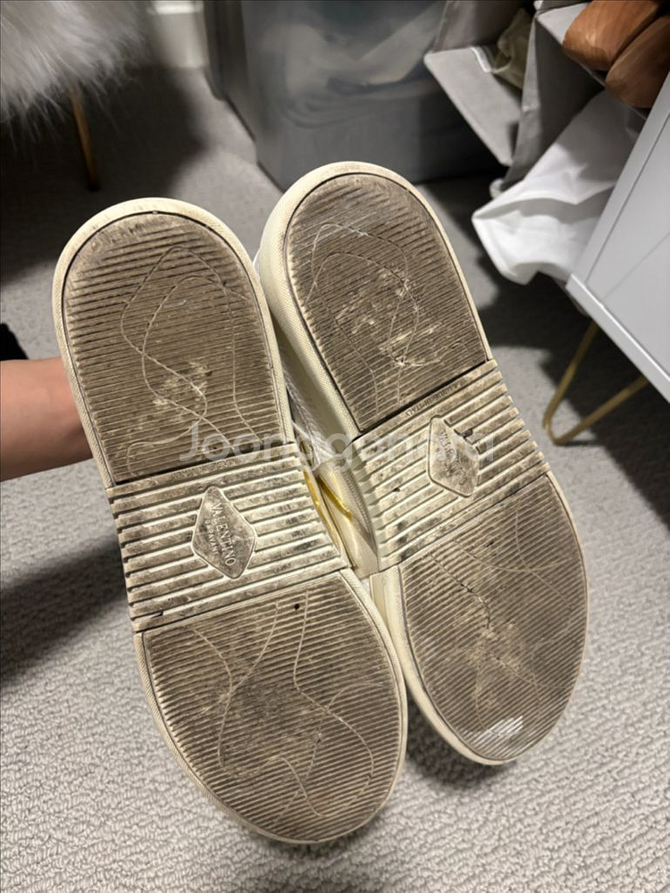 발렌티노 로고 스니커즈--2