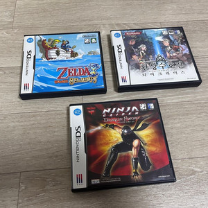 닌텐도 DS 게임 환상수호전 티어크라이스, 닌자가이덴, 젤다의전설 몽환의 모래시계