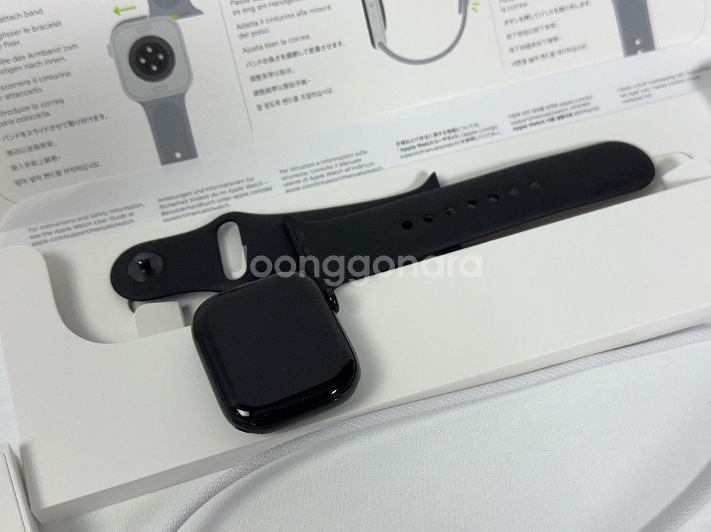 애플워치10 42mm GPS(제트블랙) 판매--1