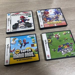닌텐도 DS 뉴 슈퍼마리오 브라더스 64 마리오카트 올림픽