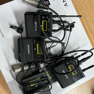 소니 UWP-D21 무선 마이크 세트