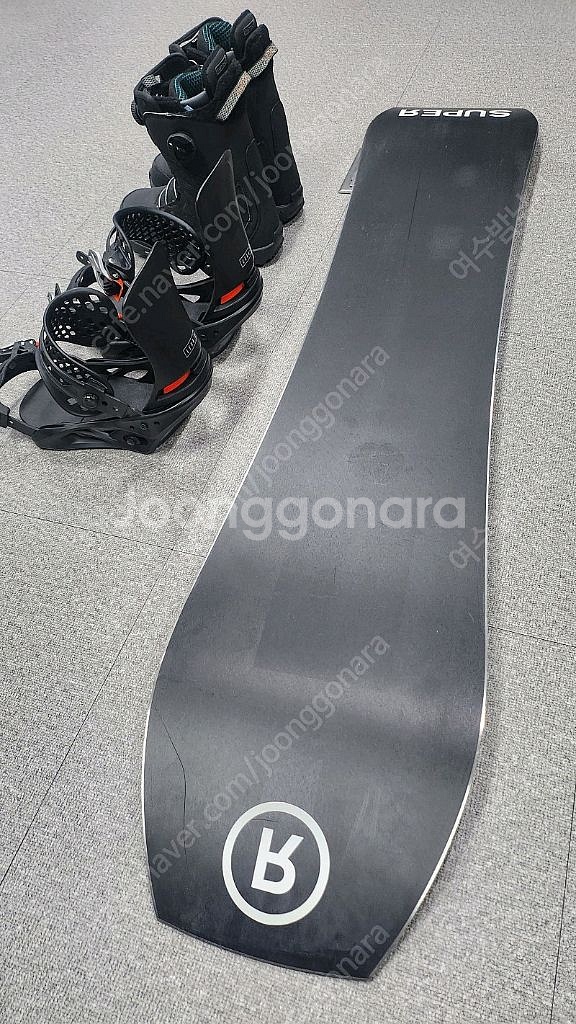 라이드보드+버튼 바인딩+버튼부츠 세츠 판매(1회사용-새제품과 같음)--8