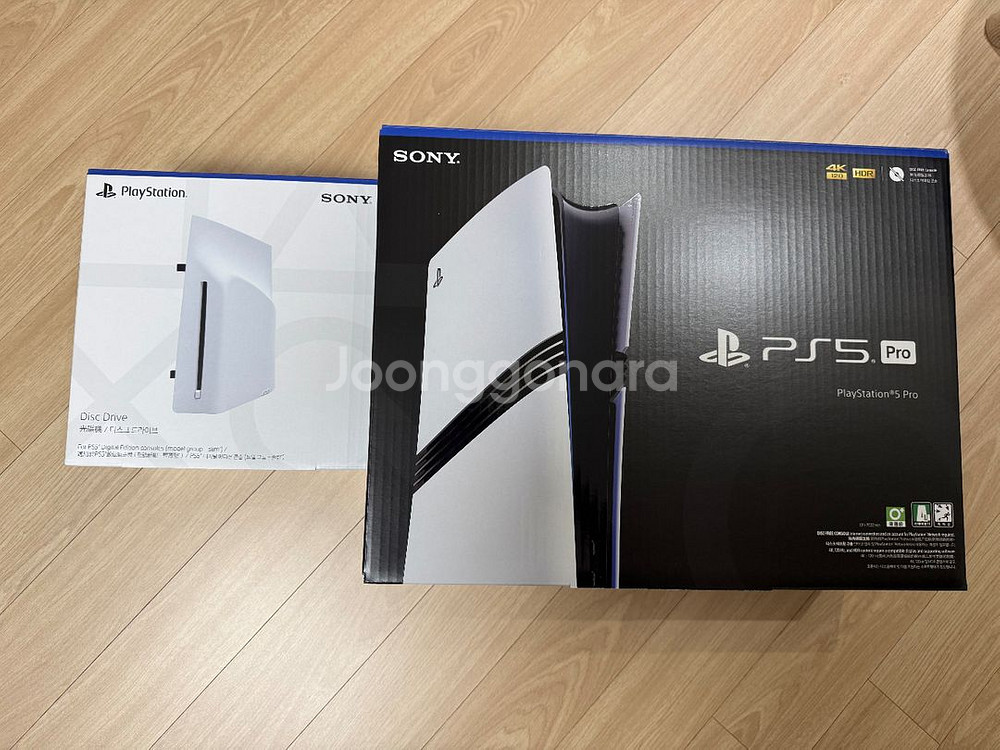 [새제품] 플스5 프로 + 디스크 드라이브--0