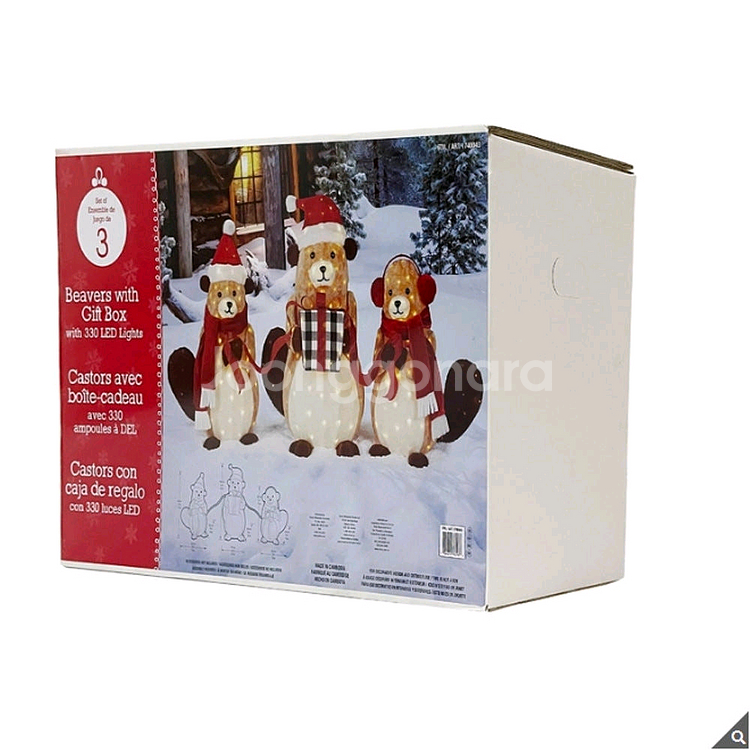 LED 조명 비버 3개 세트--1