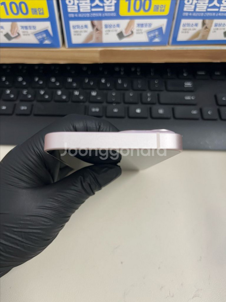 아이폰13미니 128G 핑크 SSS급!--2