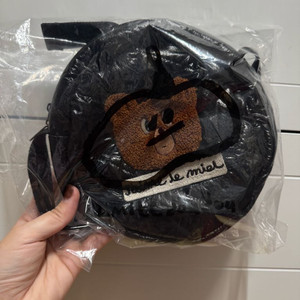 리미떼두두 곰 원형 키즈 크로스백