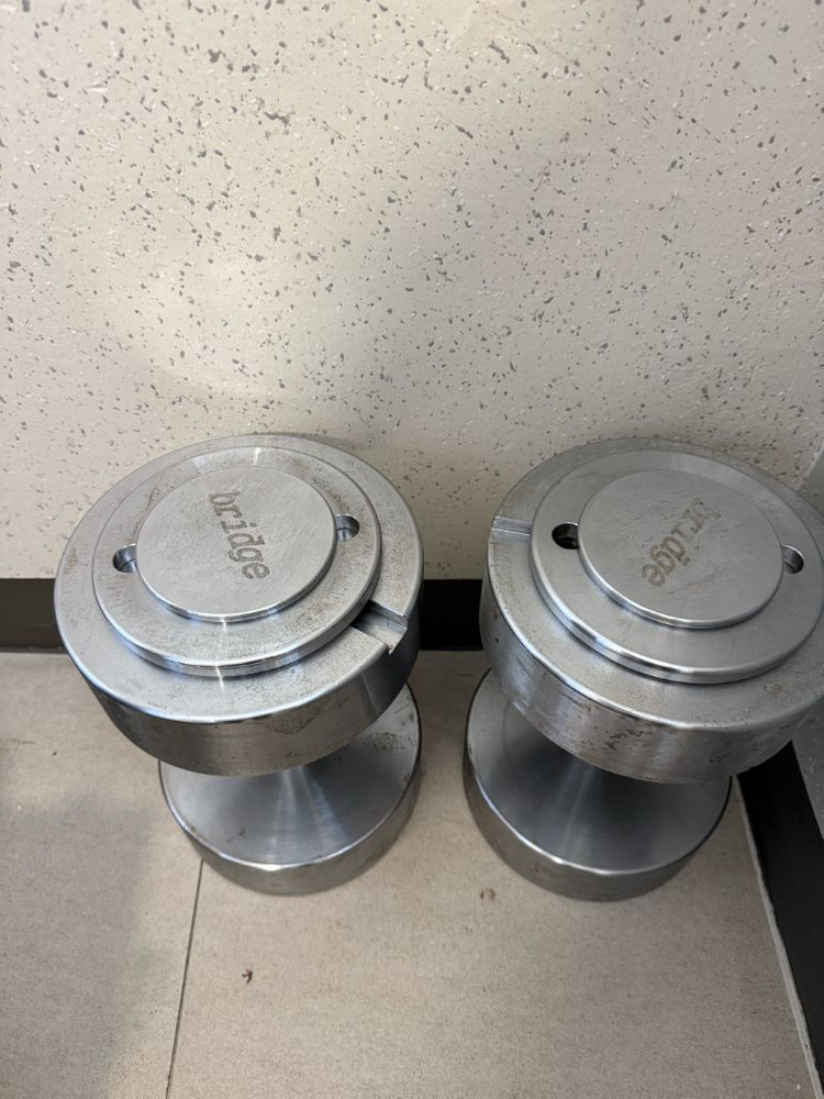 브릿지덤벨 무게조절 덤벨 30kg 2개 세트 브릿지세트포함--1