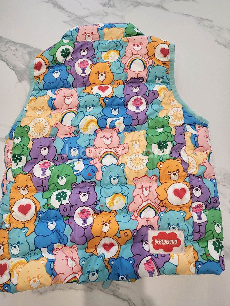 베베드피노 케어베어 다운 패딩 조끼 120--1