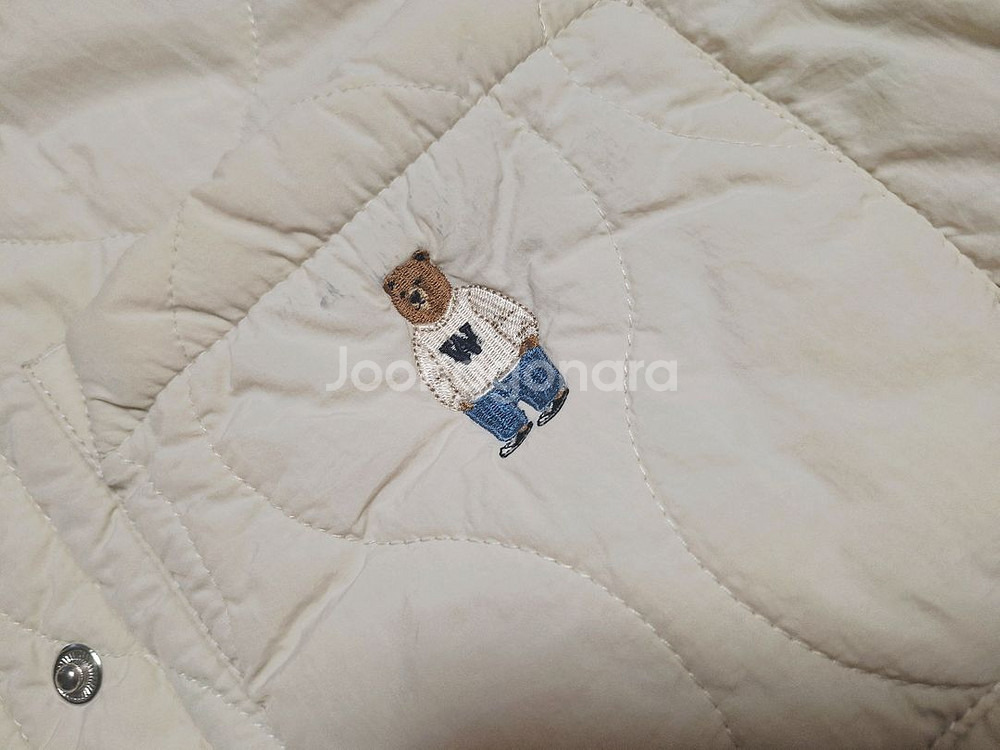 후아유 크롭 퀼팅 경량 자켓 M--6