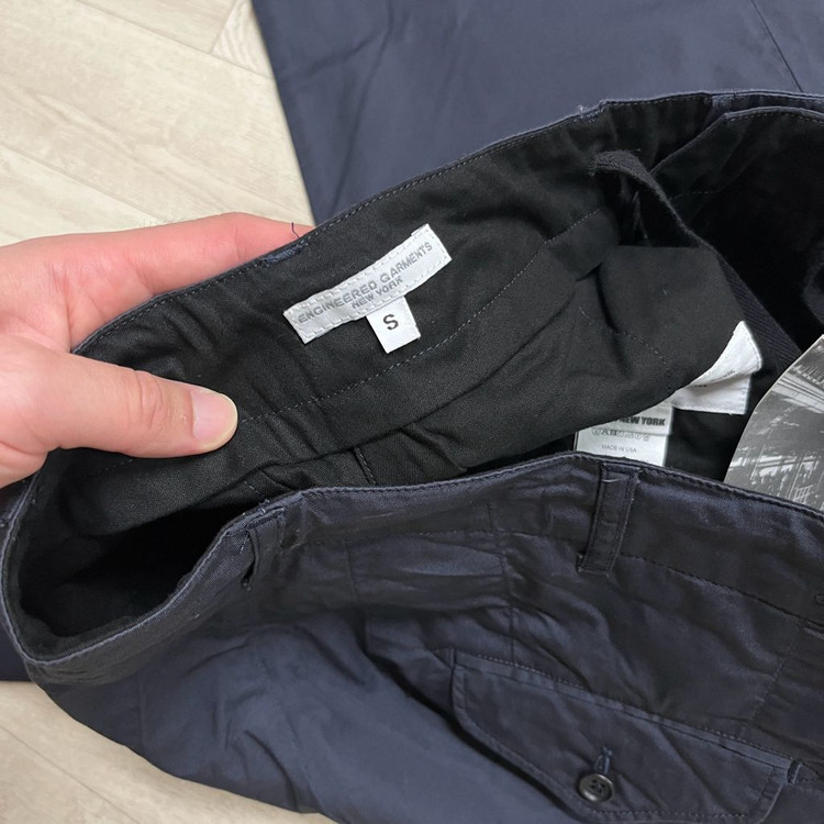 [S] 엔지니어드 가먼츠 25ss 구르카 팬츠 하이카운트트윌 다크네이비 엔가--6
