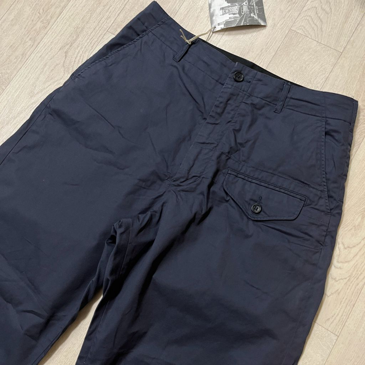 [S] 엔지니어드 가먼츠 25ss 구르카 팬츠 하이카운트트윌 다크네이비 엔가--4