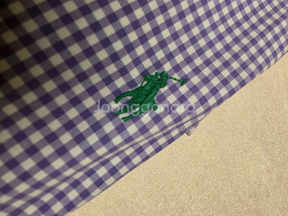 폴로 랄프로렌 체크 셔츠--2