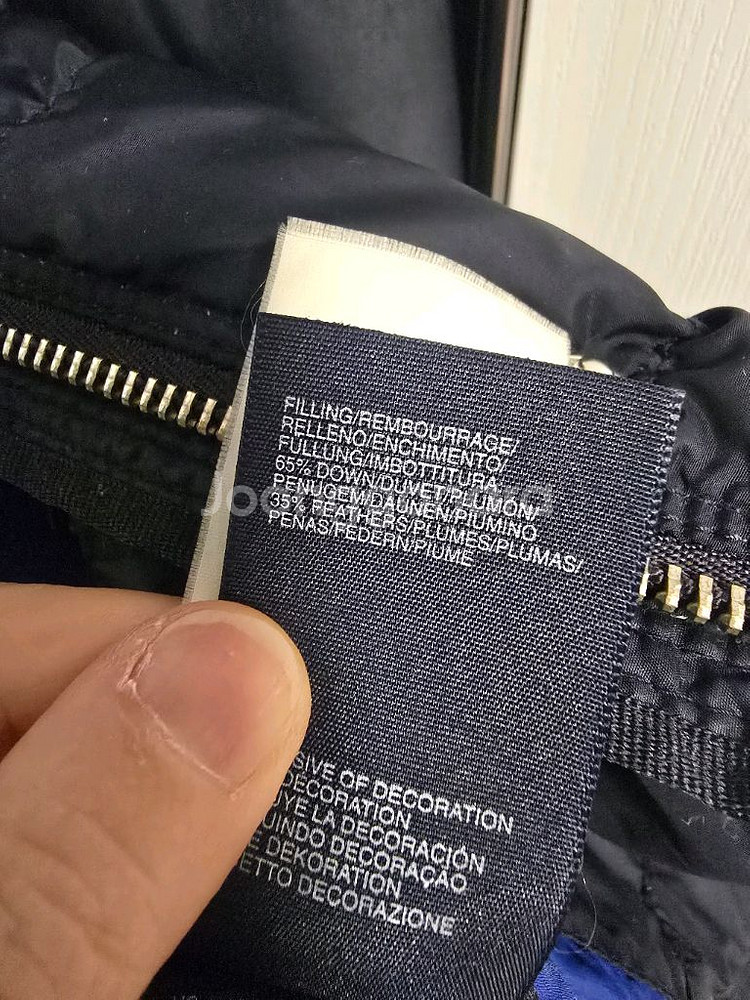 타미힐피거 패딩조끼 네이비 M--5