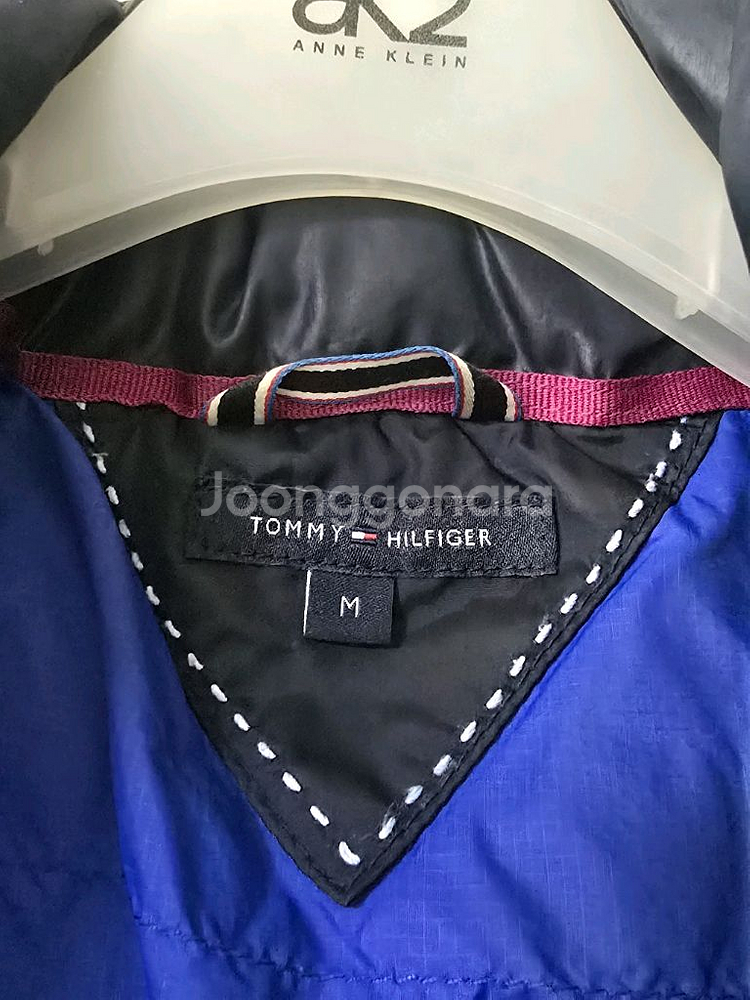 타미힐피거 패딩조끼 네이비 M--2