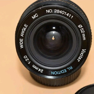 minolta rl edition 24mm F2.0 vivitar 렌즈