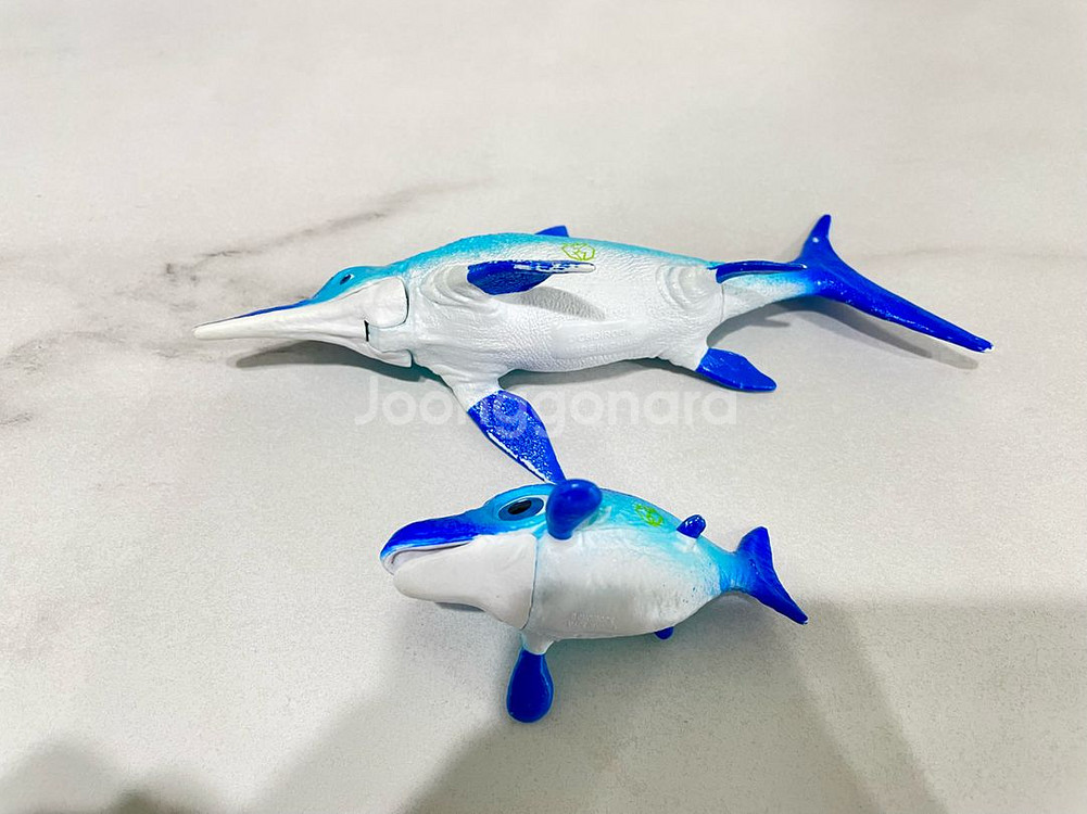 공룡메카드 더블피규어 옵탈모 살타 택포--2