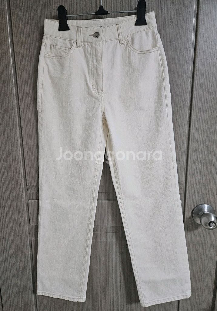 더캐시미어 스트레이트 데님 팬츠55 랑방 타임 마인--5