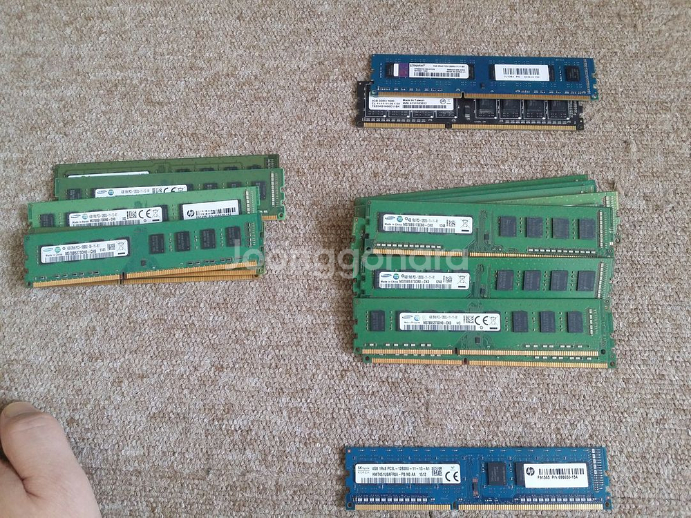 [RAM] 노트북용, pc용 ddr3 4g, ddr3l 4g 저전력--1