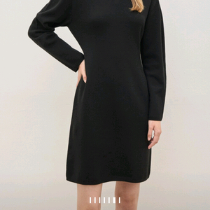 더캐시미어 울 블렌드 홀가먼트니트드레스 랑방 타임 마인