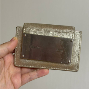 마뗑킴 아코디언 카드지갑 실버 MK2400WL001MS