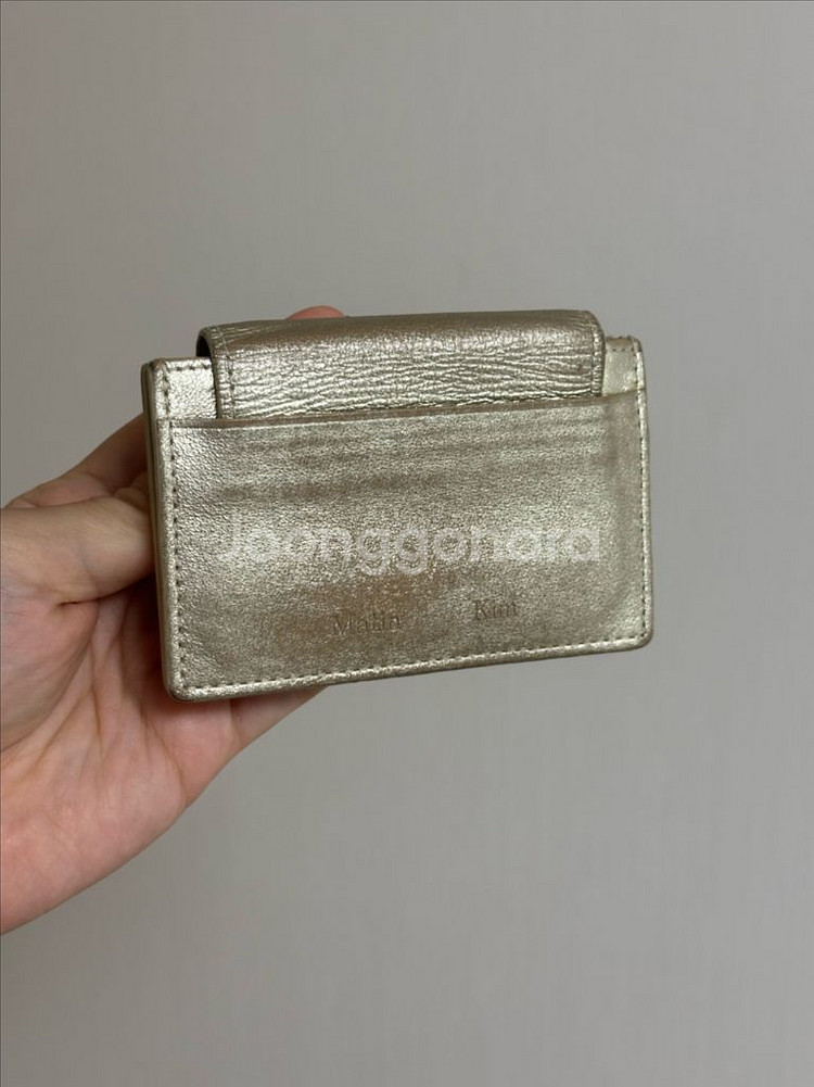 마뗑킴 아코디언 카드지갑 실버 MK2400WL001MS--3