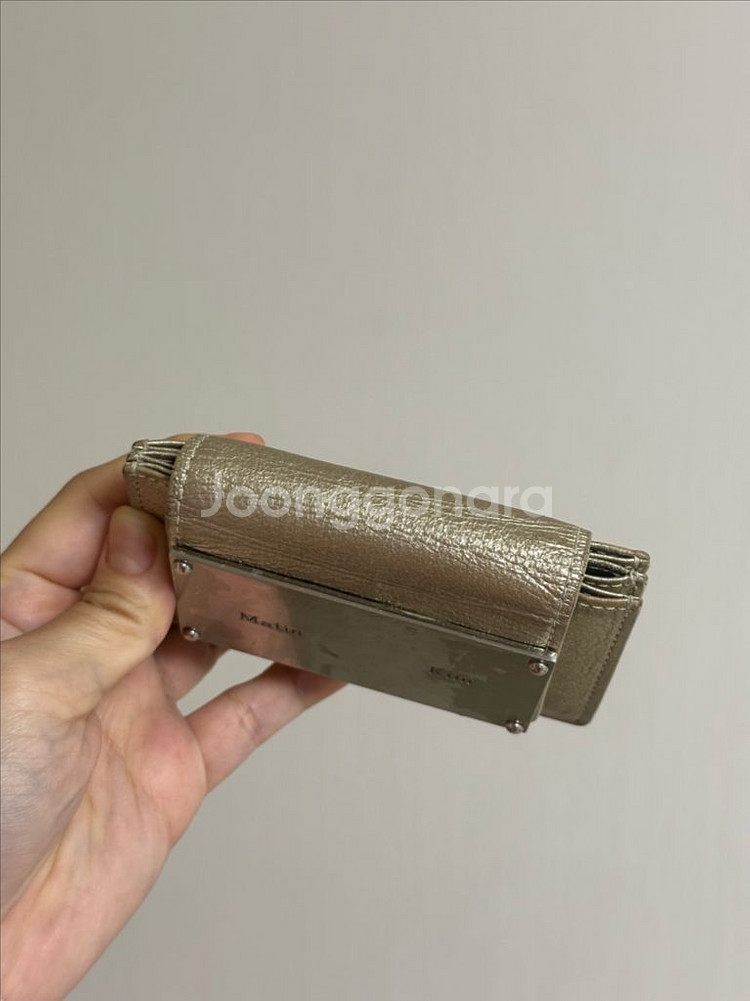마뗑킴 아코디언 카드지갑 실버 MK2400WL001MS--1