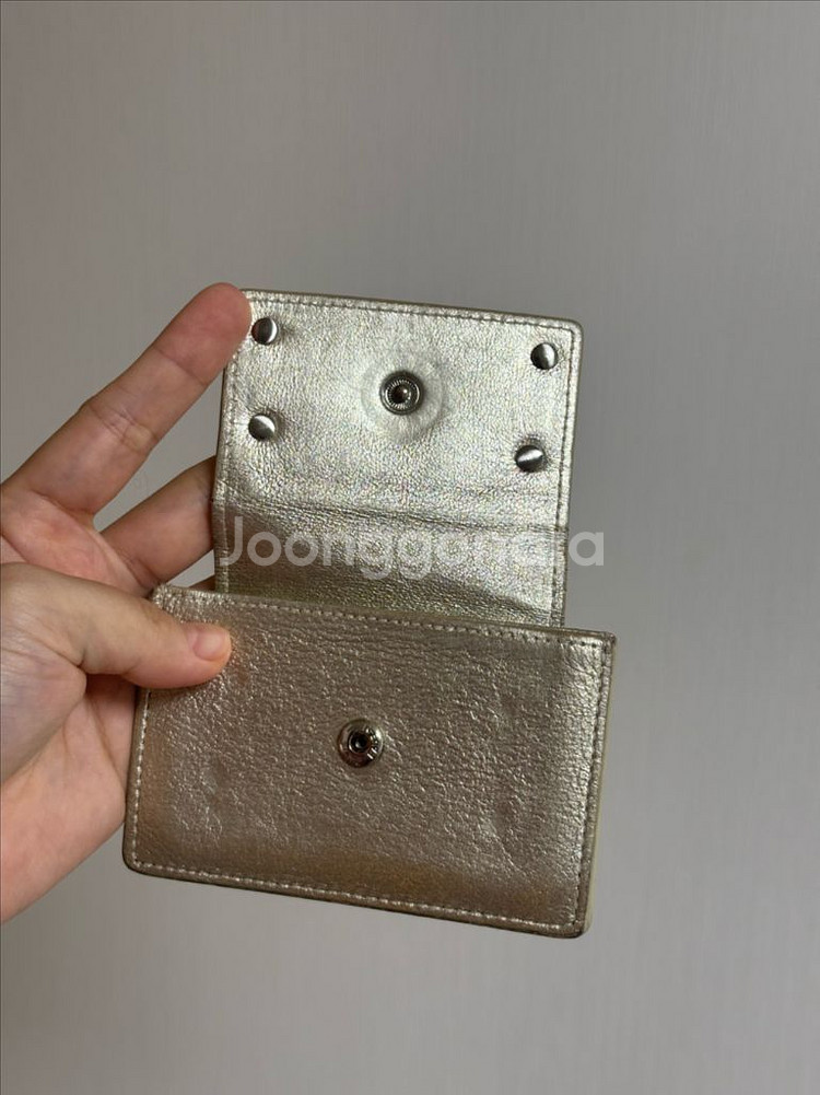 마뗑킴 아코디언 카드지갑 실버 MK2400WL001MS--4