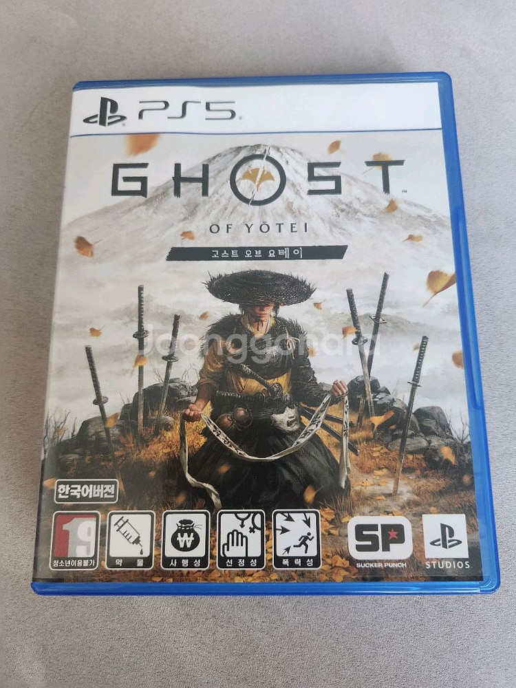 PS5 고스트 오브 요테이 (코드미사용)--0