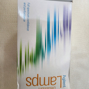 애질런트 램프 새상품팝니다